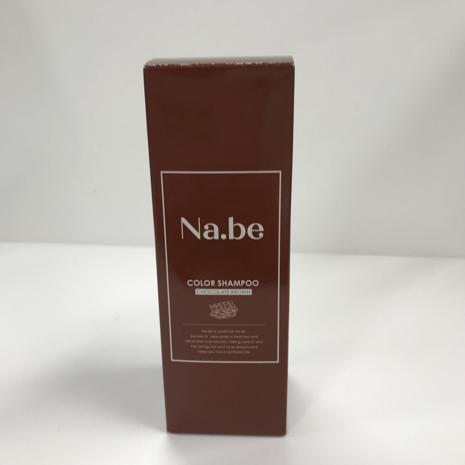 K1720 Na.be ナイブ ヘアカラーシャンプー CB チョコレートブラウン