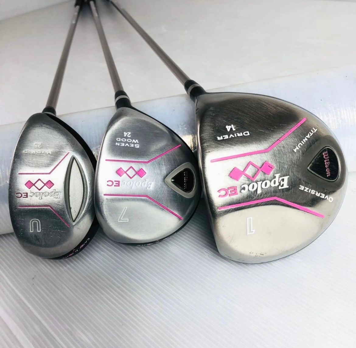 レディス右利き初心者用　ウイルソン　Wilson　ゴルフクラブセット　W2653 レディース Wilson ウィルソン ゴルフ クラブ セット 初心者 入門