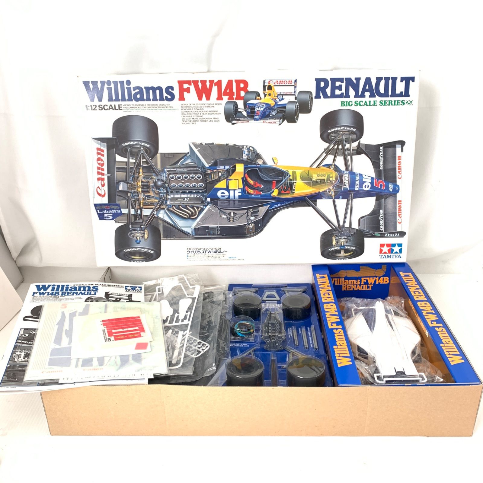 タミヤ ウィリアムズ ルノー FW 14 B 1 12スケール M 71107-1