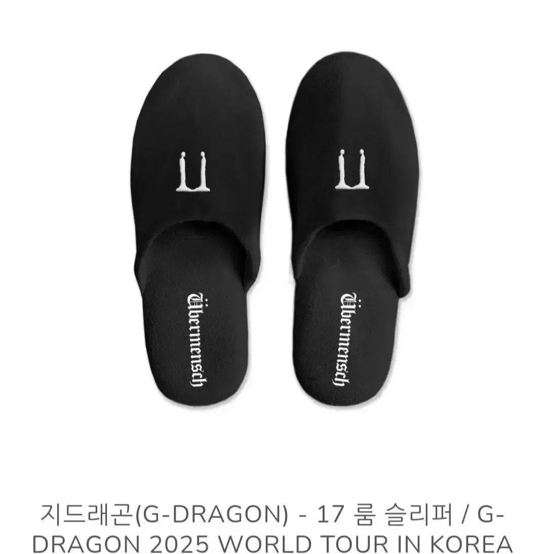 G-DRAGON ジードラゴン 黒 スリッパ