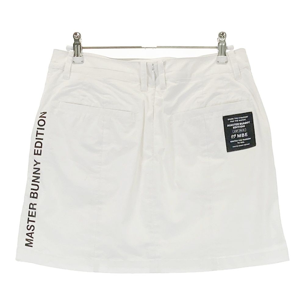 MASTER BUNNY EDITION 美品　スカート L ゴルフ　ホワイト白 サイズ：1 MASTER BUNNY EDITION マスターバニーエディション 2023年