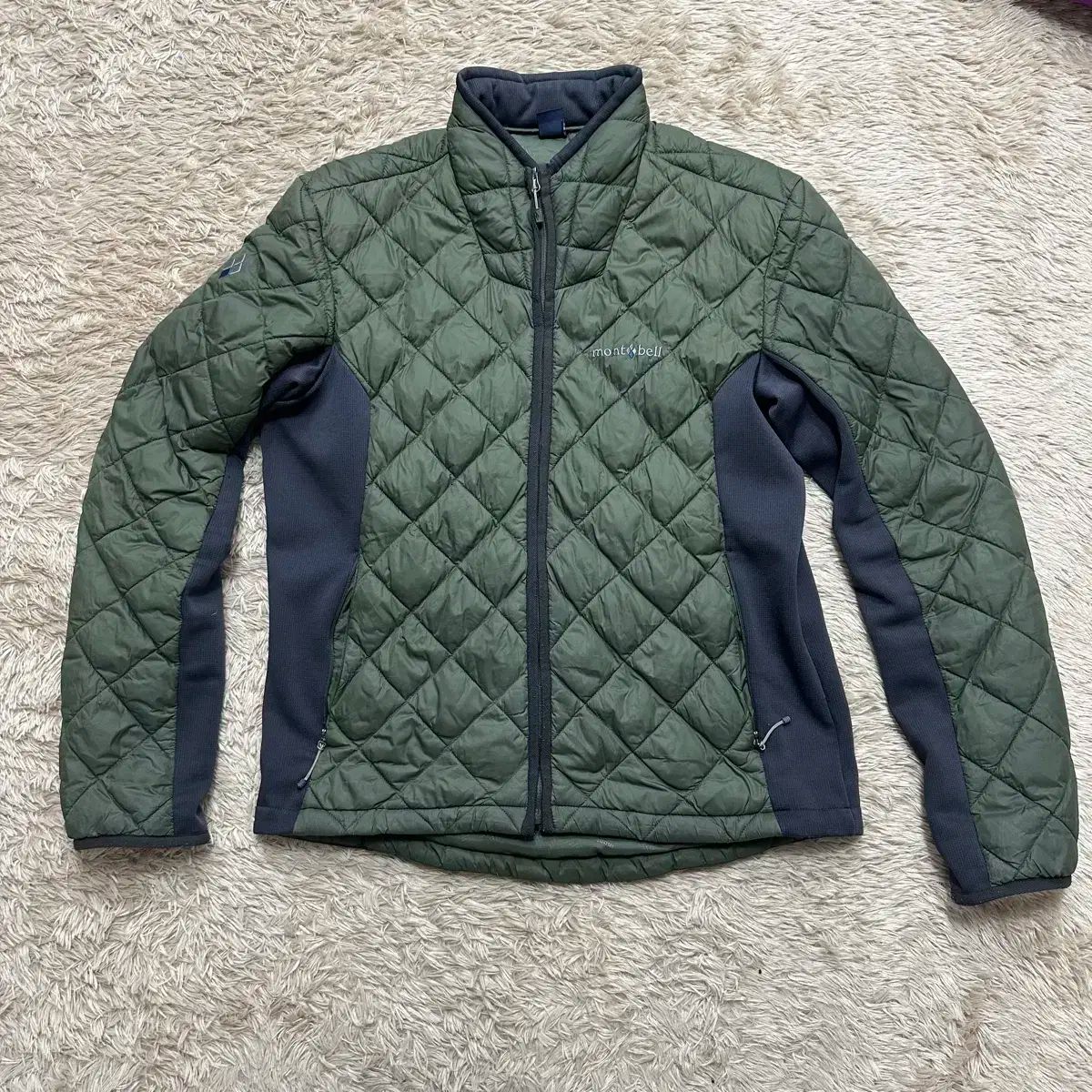 モンベル キルティング ダウンジャケット