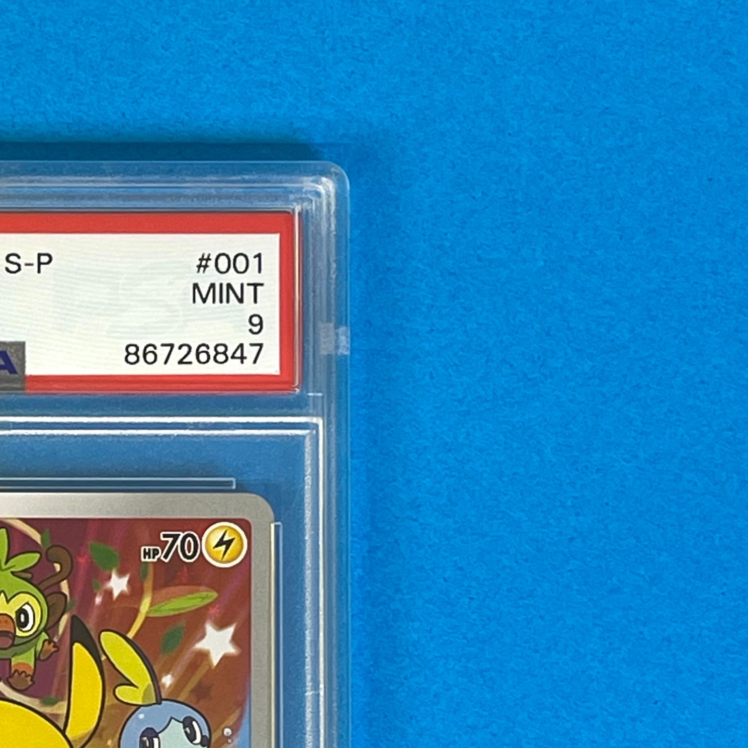 PSA9】 ピカチュウ (プロモーションカード) 001/S-P ポケモンカード