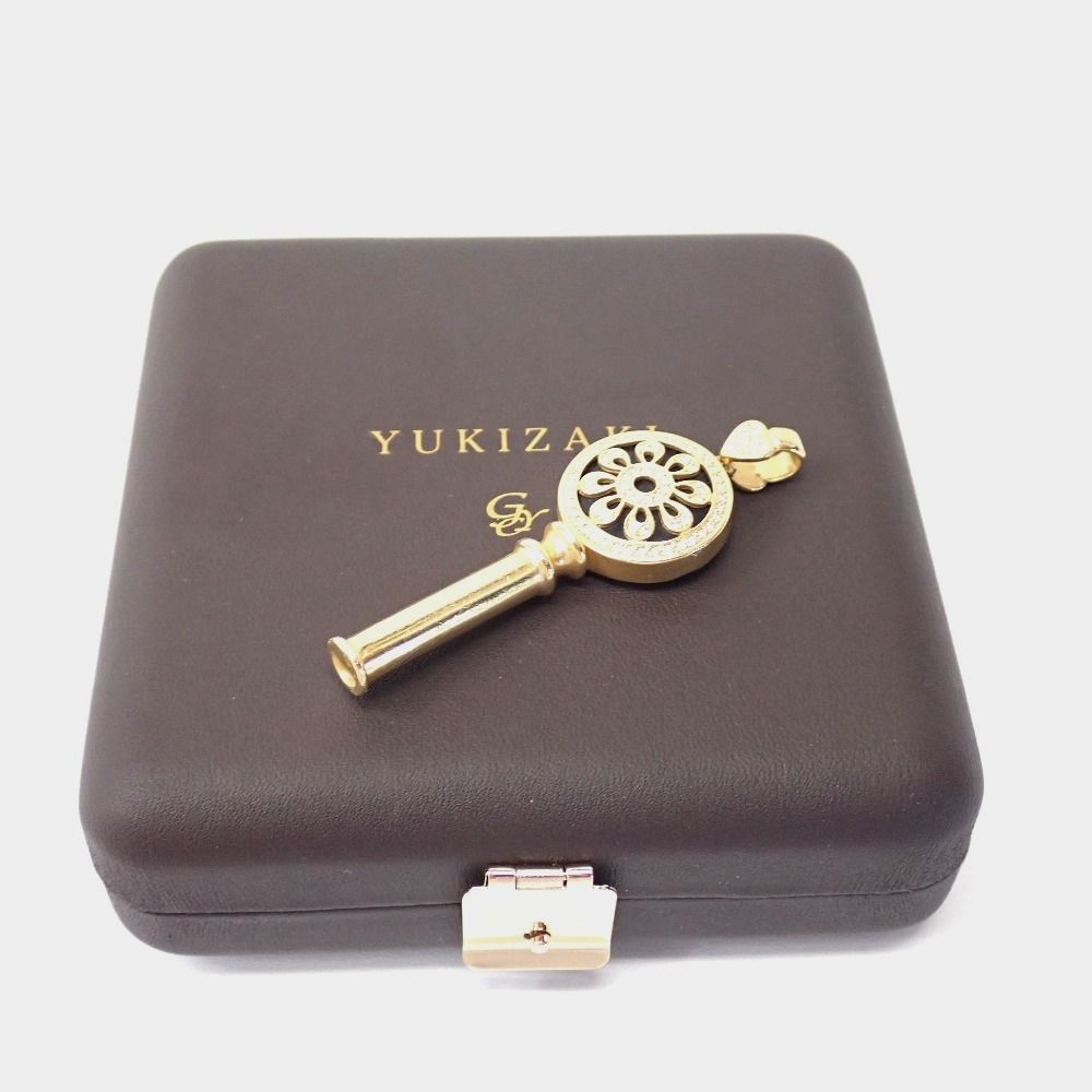 Ft1283541 ゆきざき ペンダントトップ K18 ヨビコ YOBIKO メレダイヤ0.35ｇ 11.0g