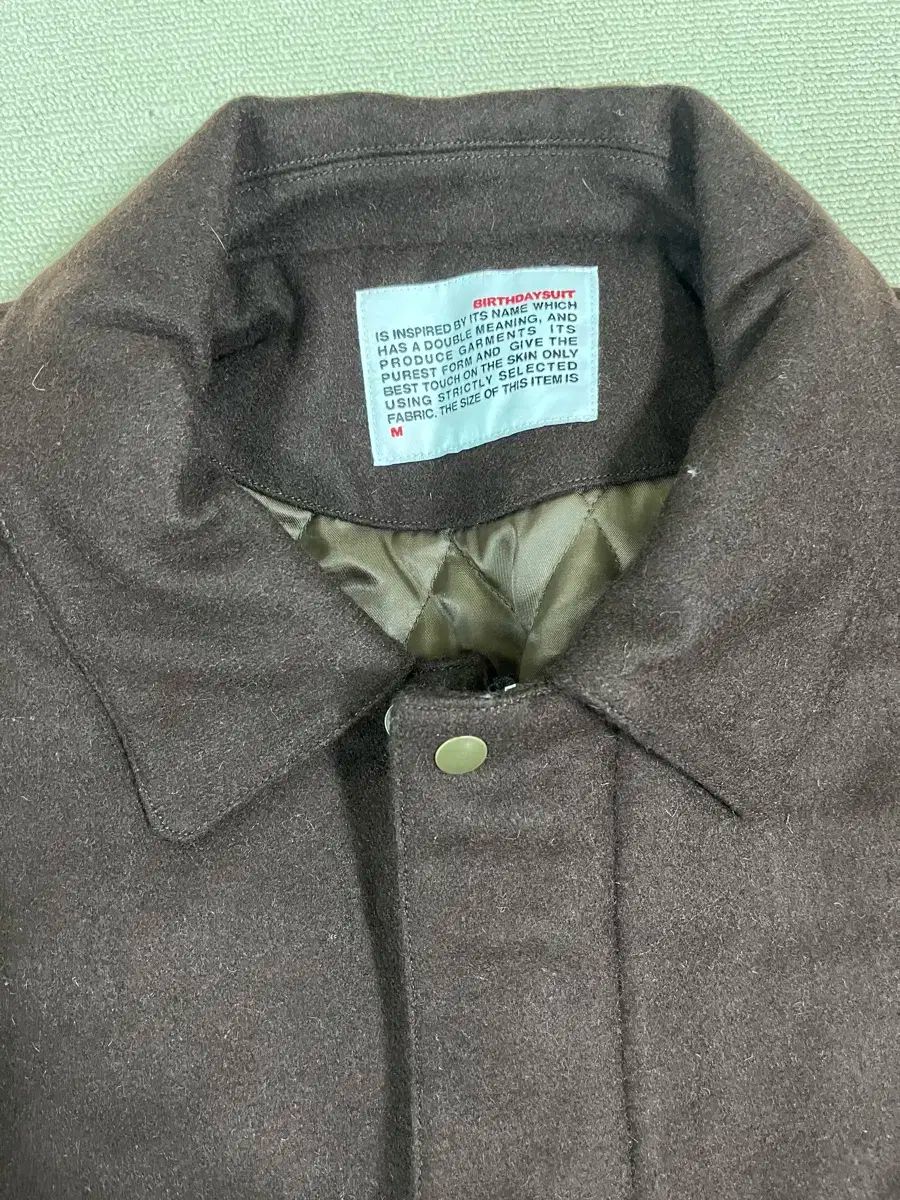 バースデースーツ a2 ウールジャケット ブラウン m