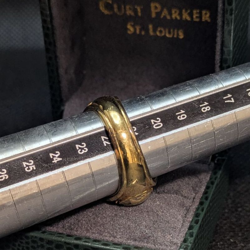  ダンベリーミント アメリカ海軍 ベトナム帰還兵 リング 14 Kゴールドプレート 約21 5号 16 8 g ヴィンテージ ミリタリー リング 指輪 アクセサリー