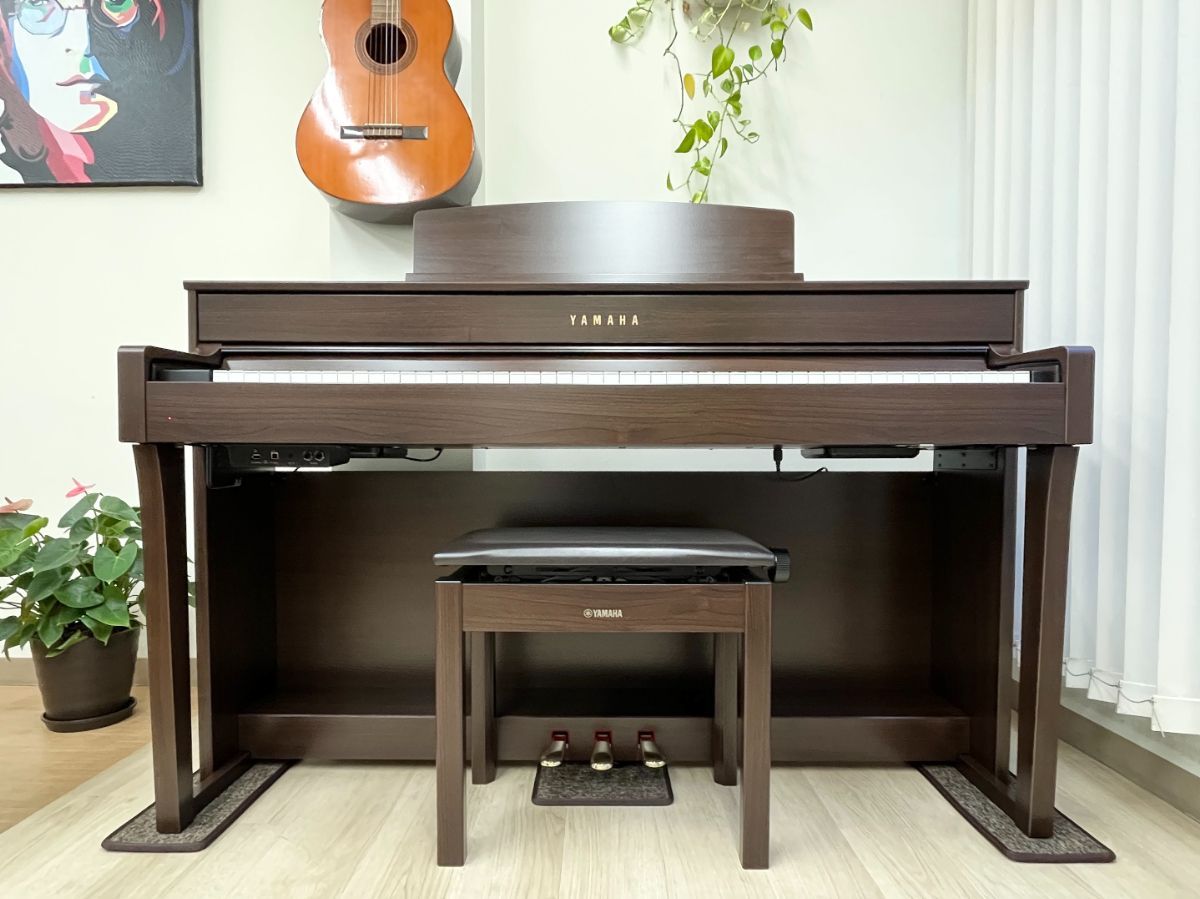 メンテナンス＆クリーニング済み ヤマハ SCLP 6450 ダークアルダー調 2018年製 電子ピアノ 88鍵盤 木製鍵盤 YAMAHA Clavinova クラビノーバ 千葉 東京 神奈川 埼玉 愛知 電 配送設置込