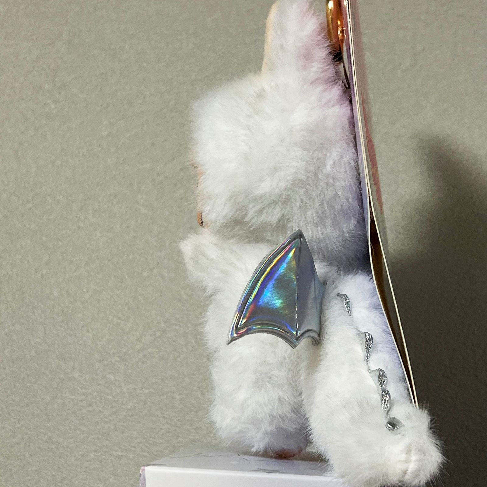 新品 海外限定 38cm ジモモ ZIMOMO 天使の羽 Angel 白 羽付き 新品 海外限定 38cm ジモモ ZIMOMO 天使の羽 Angel 白 羽付き 38cm