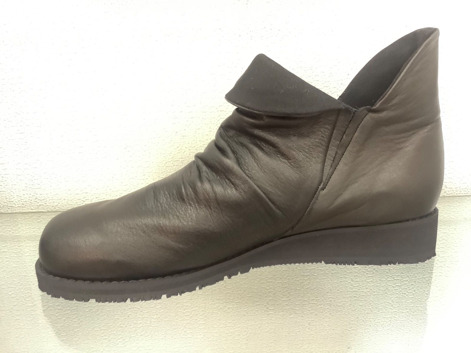  レディースショートブーツマドラスCityGolf 5305ブラック サイドゴアブーツ ブーツ