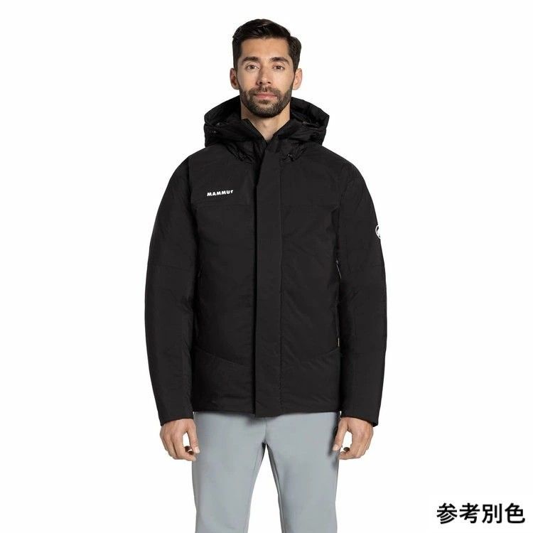 25秋冬マムート MAMMUT メンズ アイスフォール ソフトシェル サーモ フーデッド ジャケット AF 1011-01940 ダウンジャケット 防水 防寒 パーカー フード付き アウトドア