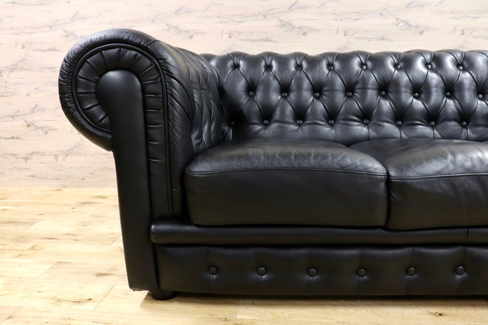  GMIH299A チェスターフィールド 3人掛けソファ トリプルソファ 3シーター 本革 レザー ヴィンテージ アンティーク 英国スタイル リクライニングソファベッド 2人掛け 3人掛けソファ ソファ ソファベッド