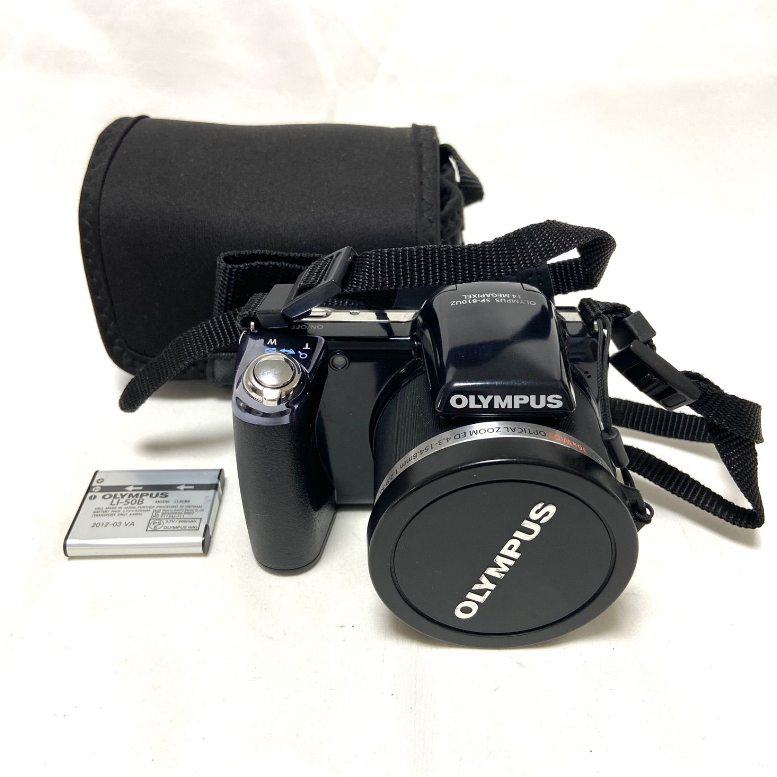 OLYMPUS SP-810UZ オリンパス デジタルカメラ ブラック 14 MEGAPIXEL 4.3-154.8mm