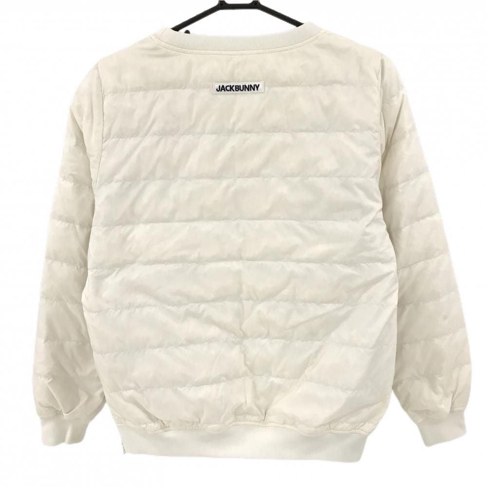 ジャックバニー ダウンスニード アイボリー 蓄熱裏地 ブルゾン レディース 0 S ゴルフウェア Jack Bunny