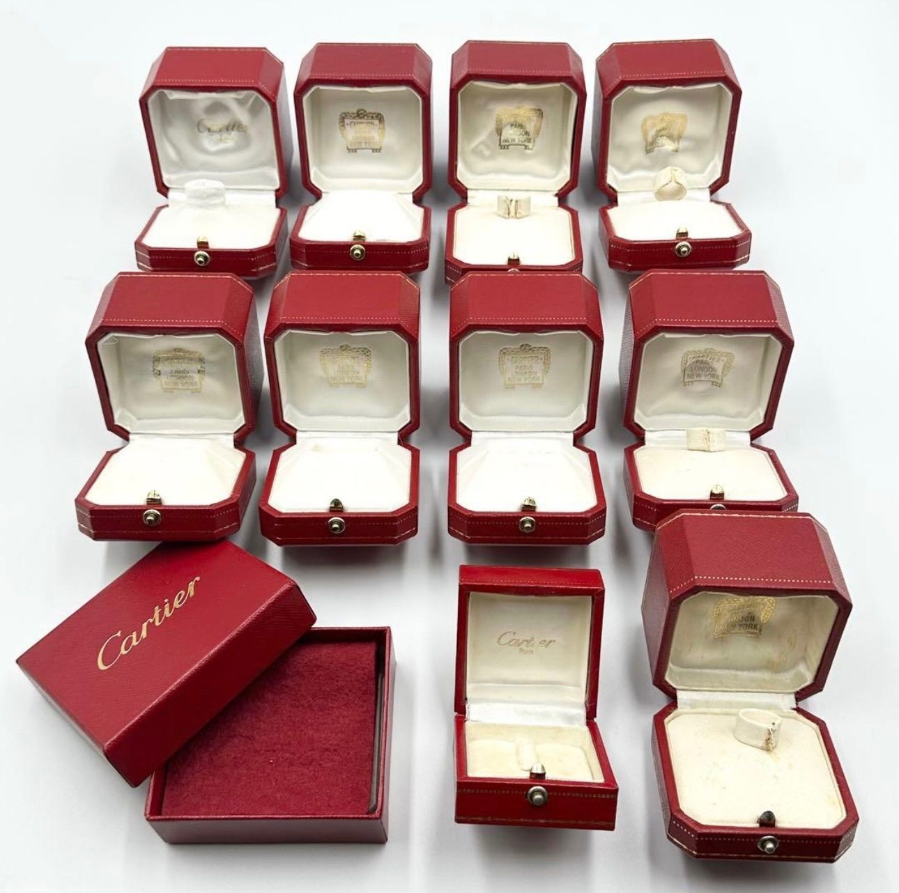 Cartier カルティエ ジュエリーボックス アクセサリーケース 11個