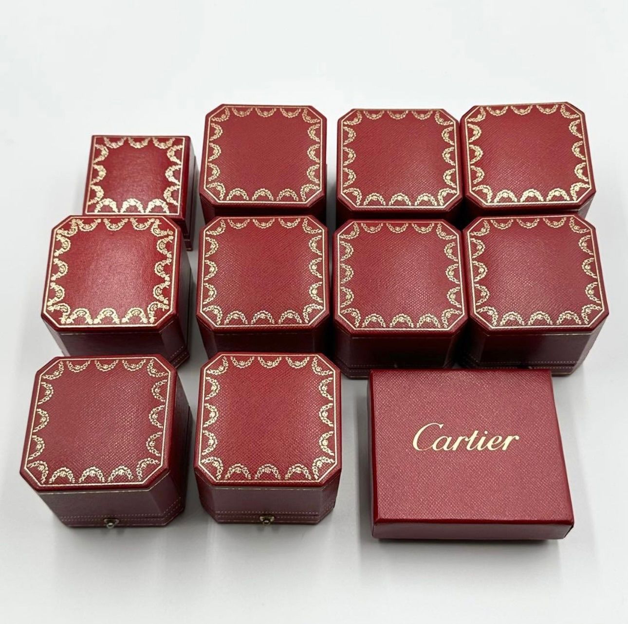 Cartier カルティエ ジュエリーボックス アクセサリーケース 11個