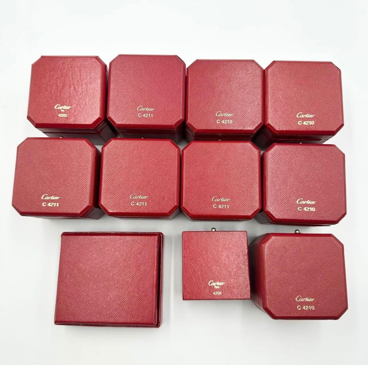 Cartier カルティエ ジュエリーボックス アクセサリーケース 11個