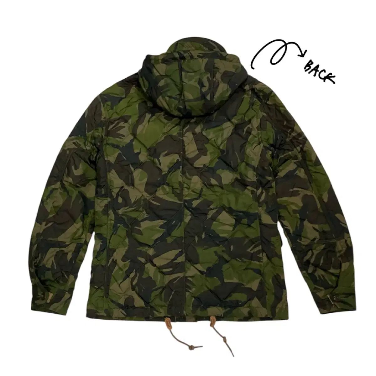 ポロ カモフラージュ フード ウィンドブレーカー ジャケット