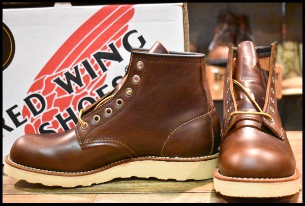 7.5D DEAD 100周年 04年 レッドウィング 8158 アイリッシュセッター ホーウィンクロムエクセル 茶 ブーツ redwing HOPESMORE FD428