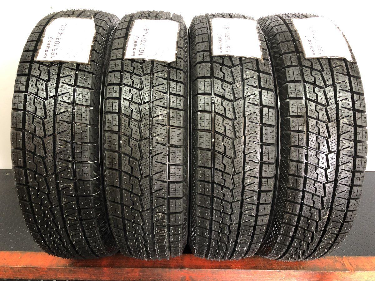 【新品】YOKOHAMA ice GUARD iG70 165/70R14 81Q 14インチ スタッドレス 4本 21年製 スペイド VW up! ソリオ ヴィッツ ブーン等(STR002) 新品】YOKOHAMA ice GUARD iG70 165/70R14 81Q 14インチ スタッドレス