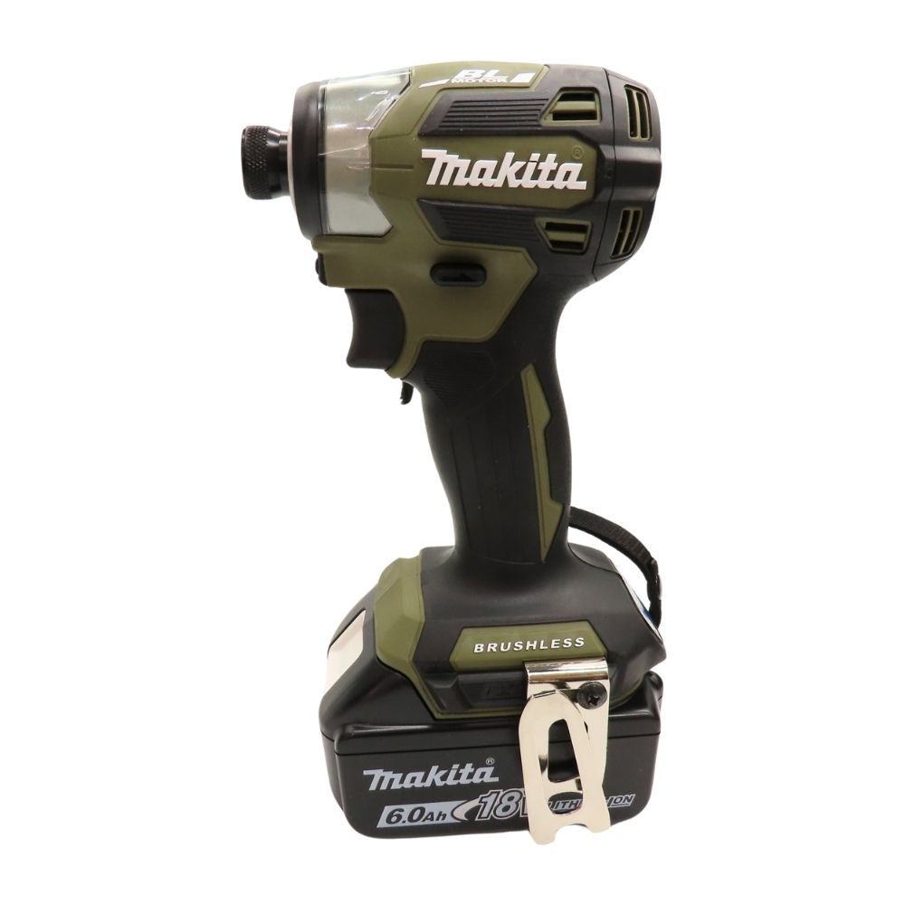 Makita マキタ TD173DRGXO 充電式インパクトドライバ オリーブ 18V ブラシレスモーター ケース バッテリー付属 電動工具 A2504685