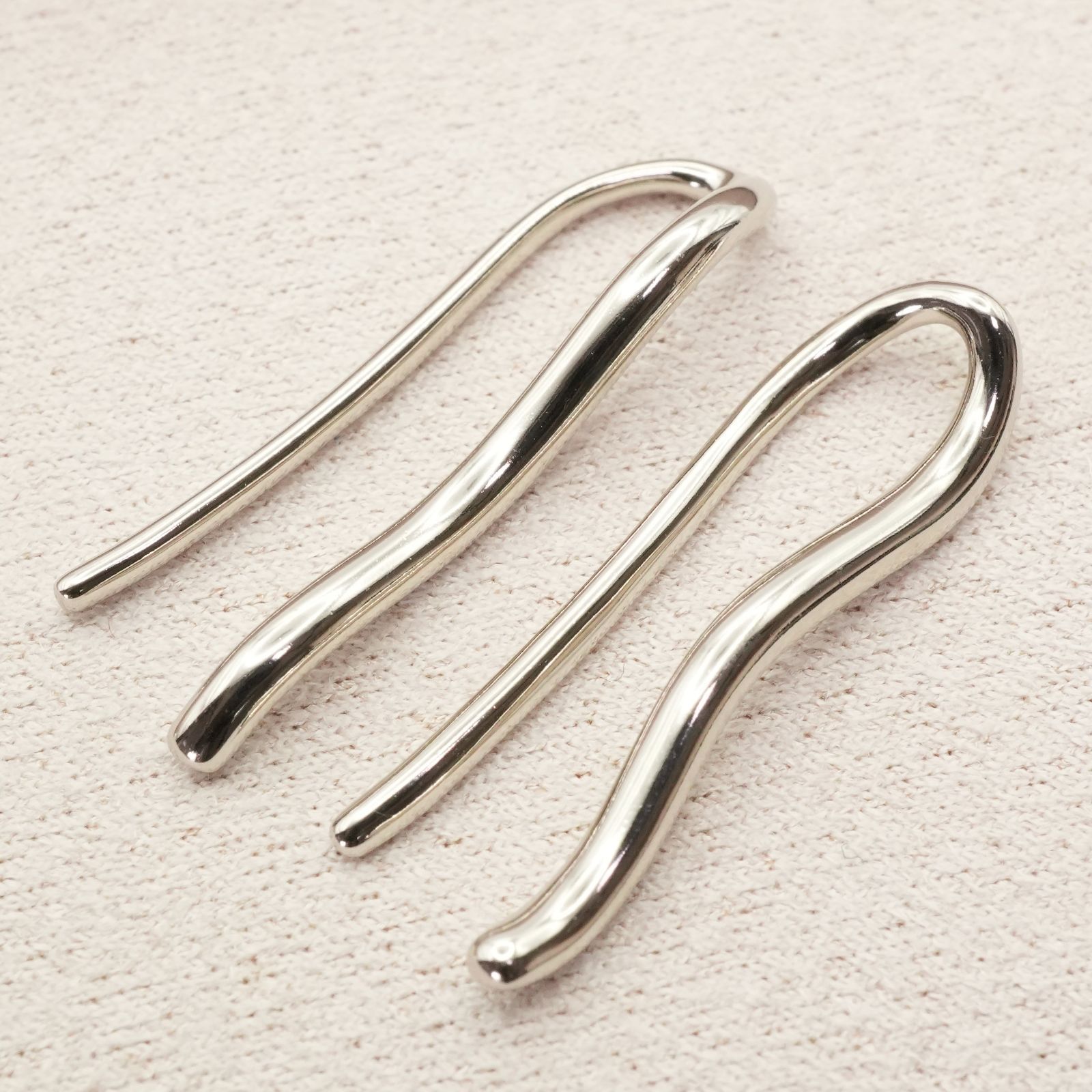 エテ ウェーブ イヤー クリップ シルバー イヤーカフ ete 25-1970 S