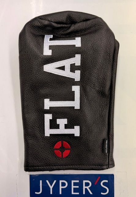 Fujikura フラットドライバーヘッドカバー US ブラック ゴルフ 葛西店