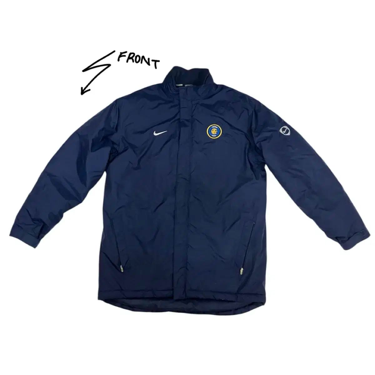 ナイキ サッカー チーム インテルミラン ダウン ジャケット 100