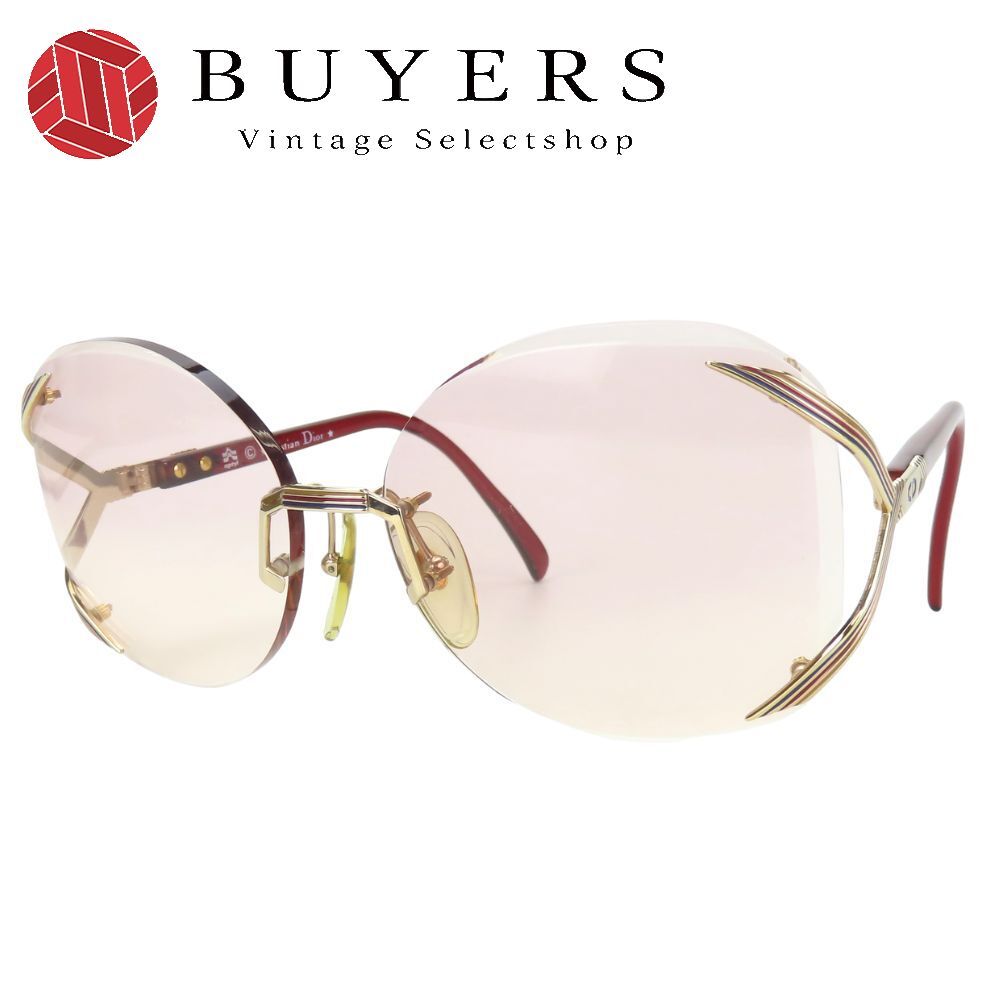 クリスチャンディオール サングラス プラスチック レッド系 2289 48 61 16 小物 レディース 女性 Christian Dior