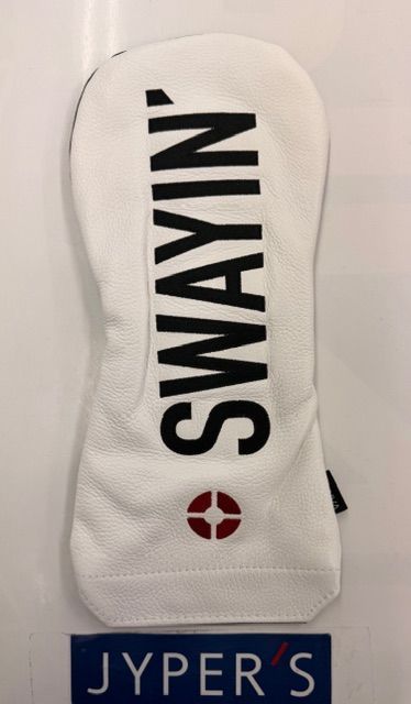 Fujikura スウェインドライバーヘッドカバー US ホワイト ゴルフ 葛西店