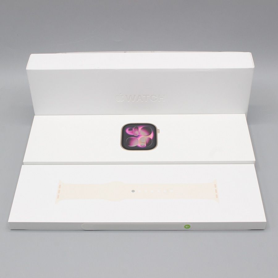 Apple Watch Series11 42mm GPS MEU04J A ローズゴールドアルミニウム ライトブラッシュスポーツバンド S M アップルウォッチ 本体