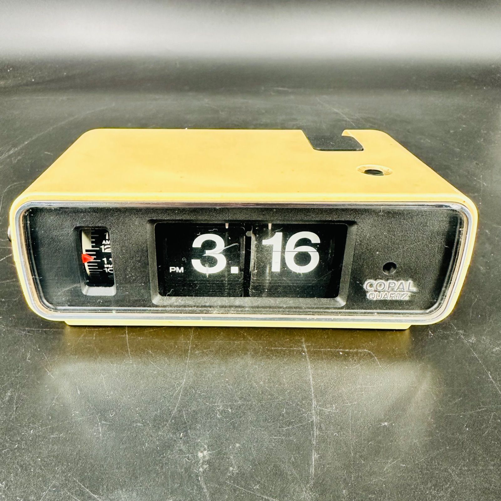 COPAL QUARTZ QP-214 パタパタ時計 置時計 目覚まし時計 アラーム