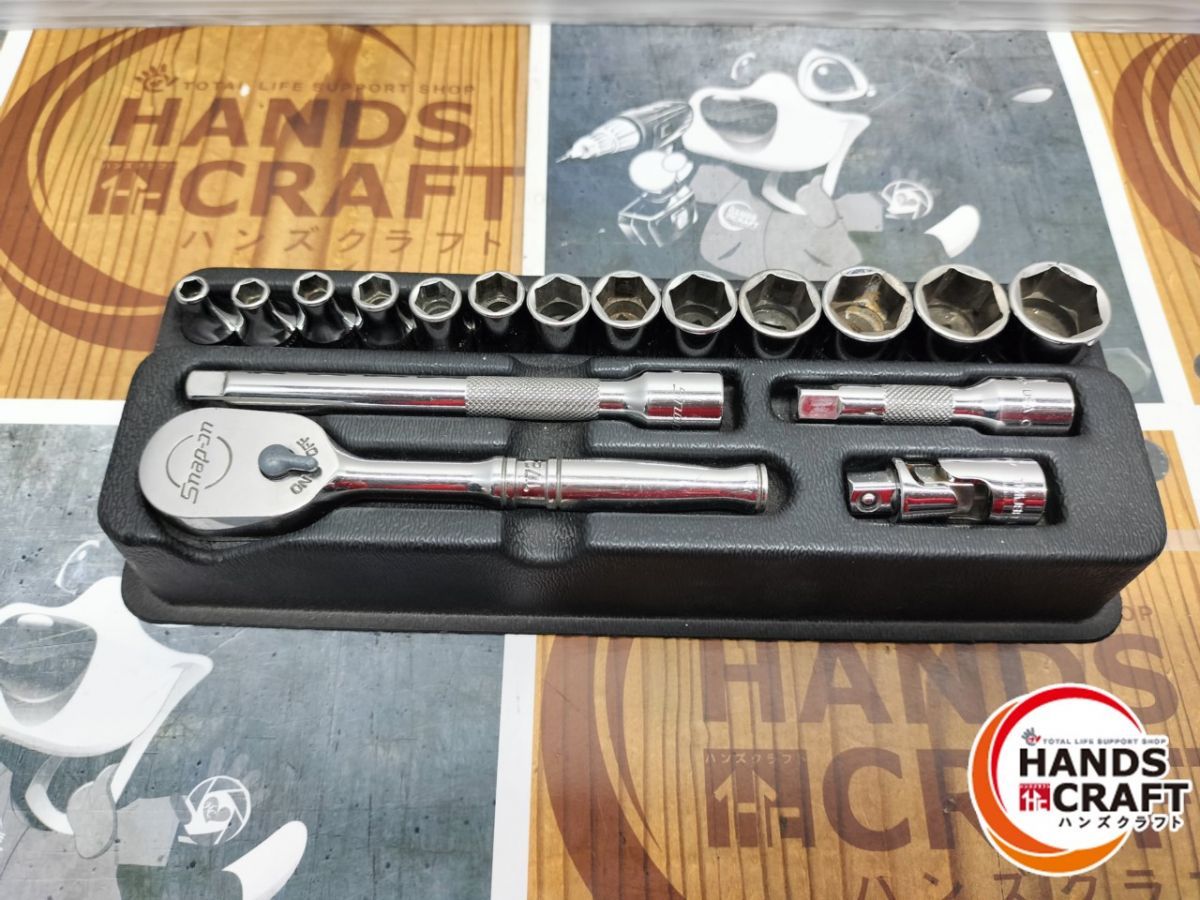 品 スナップオン PAK432611 ソケットレンチセット 1 4インチ 6.35mm