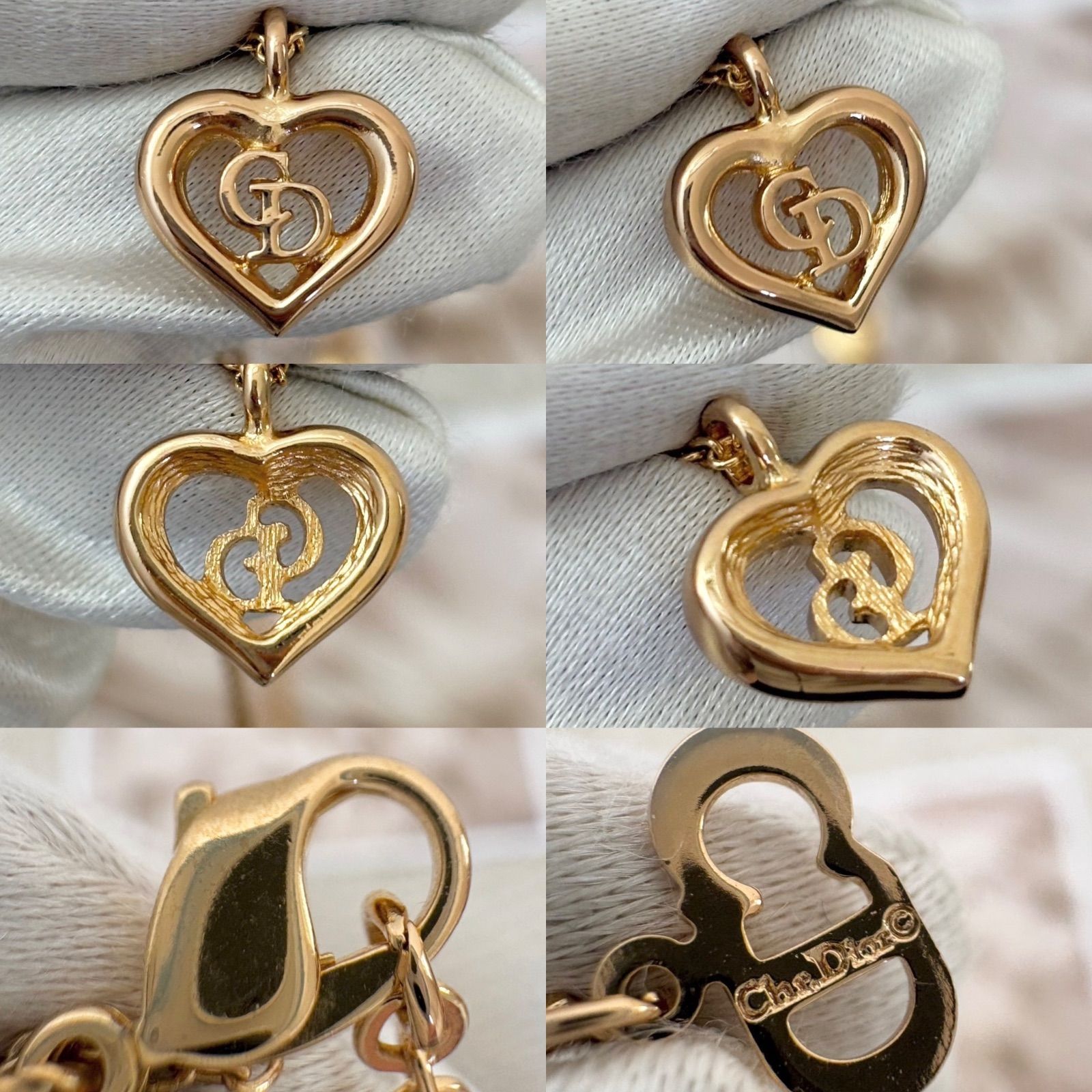 極美品】クリスチャン ディオール ネックレス 首飾り アクセサリー CD