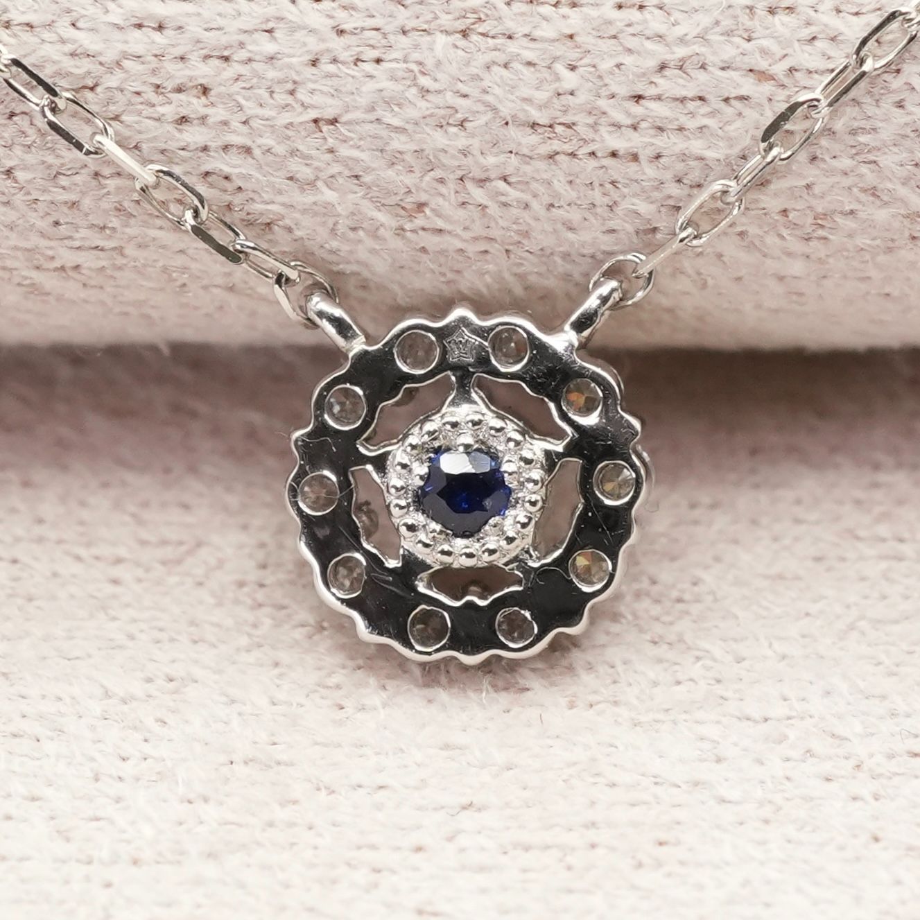 ウィッシュアポンアスター リバーシブル ネックレス プラチナ 24-1485