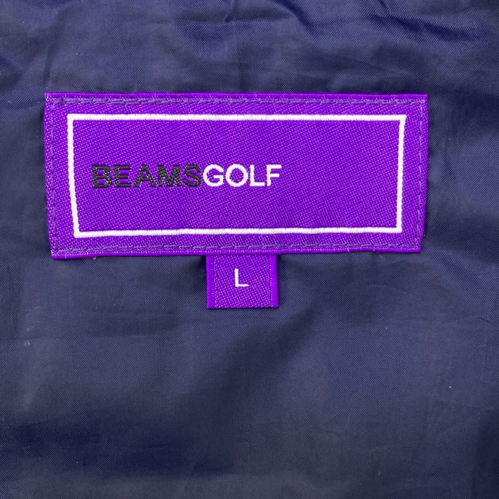 BEAMS スカル刺繍サテンジャケット リバーシブル Lサイズ 美中古 BEAMS