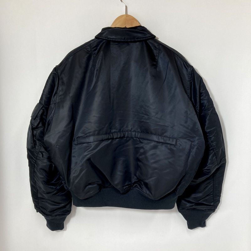 CAHLUMN カウラム ブルゾン マガジンポケット フライトジャケット 234-1584 メンズ Sサイズ ブラック アウター A15215