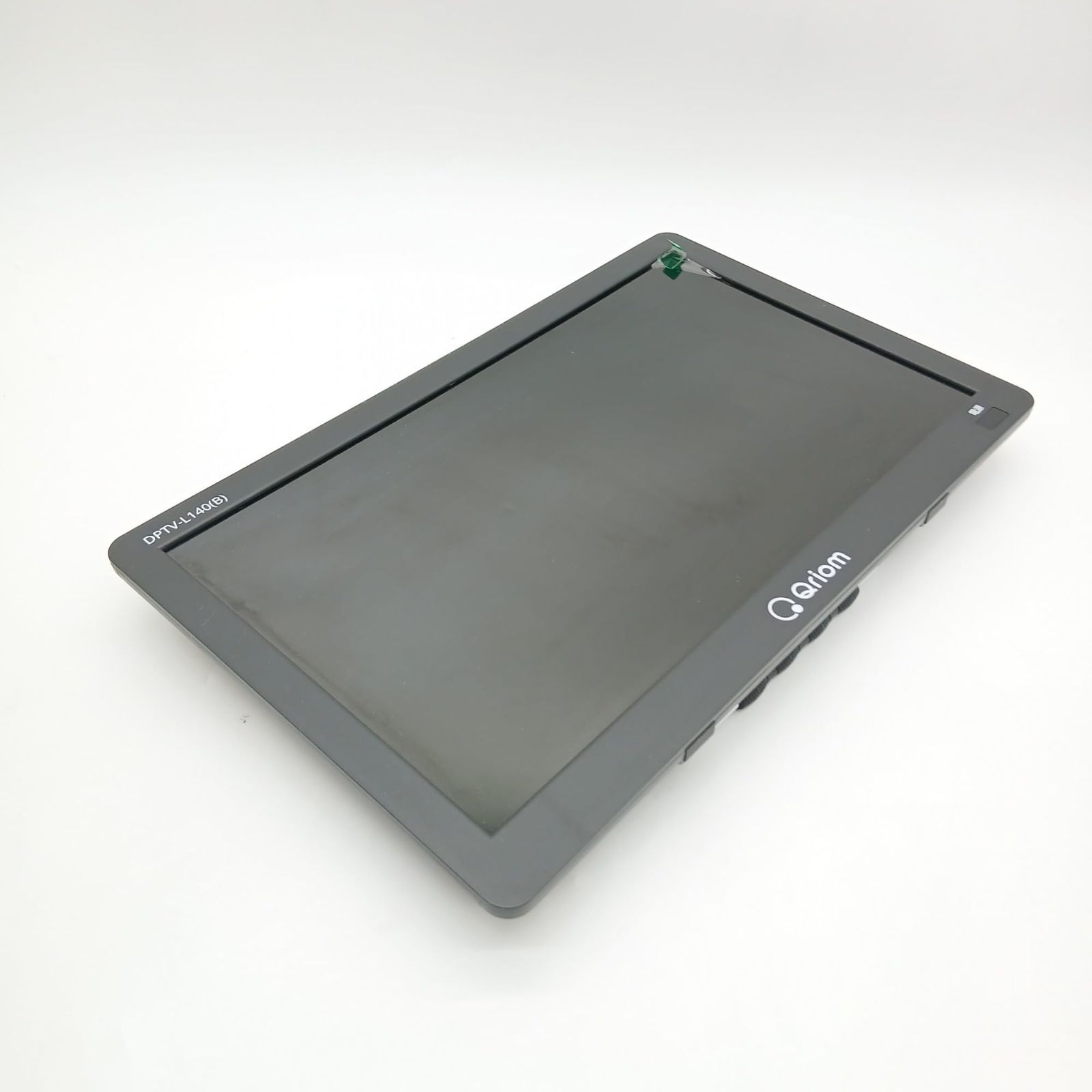 No.4244 山善 ポータブル テレビ 14インチ 小型テレビ 3WAY電源 サブモニター 地上デジタル放送対応 ワンセグ フルセグ自動切替 録画機能搭載 DPTV-L140 B