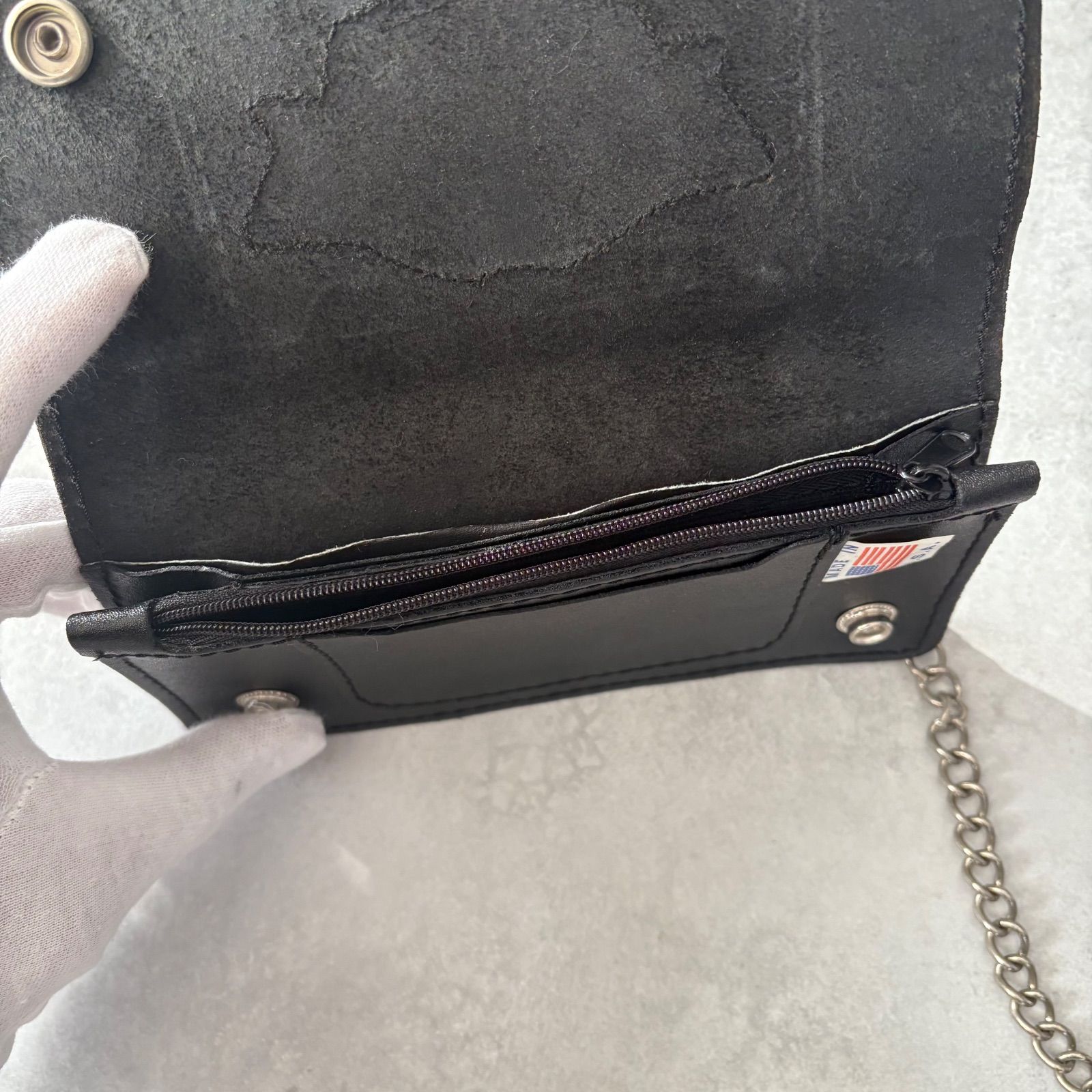 Harley-Davidson ハーレーダビッドソン USA製 レザーウォレット