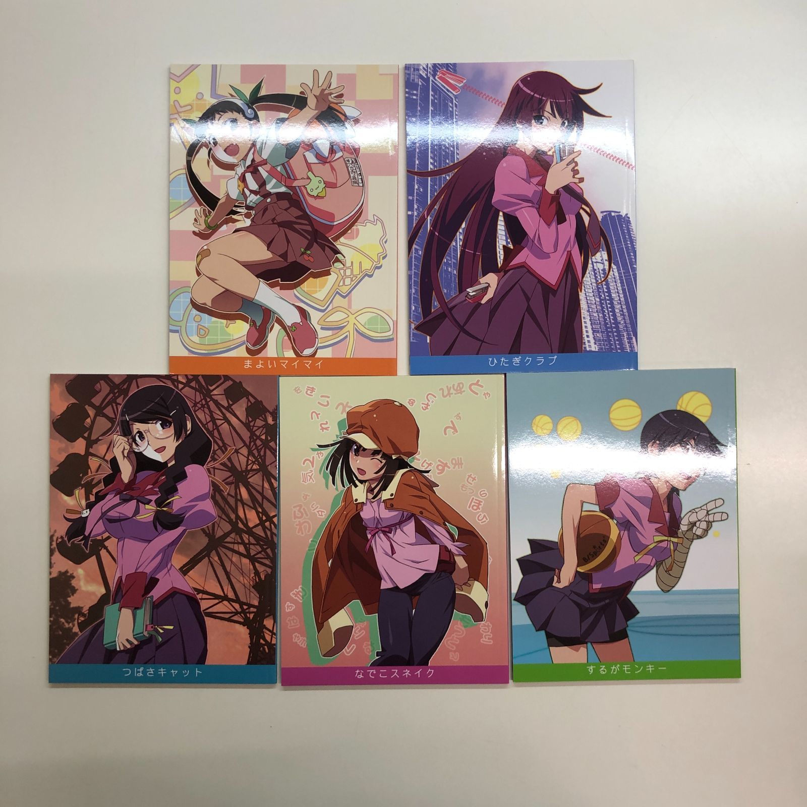 ◇[N]化物語 アニメコンプリートガイドブック ポスター付き - メルカリ