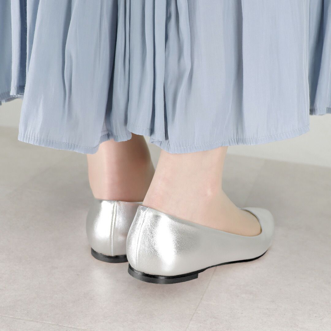  ファビオルスコーニ FABIO RUSCONI レディース パンプス フラットシューズ S 2428 F NERO 2 フラットシューズ バレエシューズ パンプス