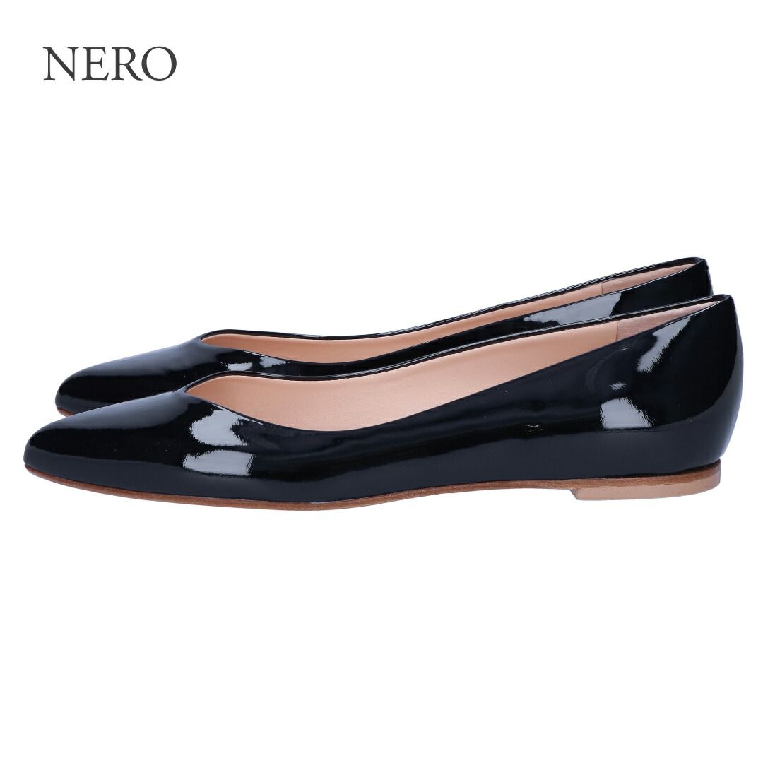 パンプス フラットシューズ