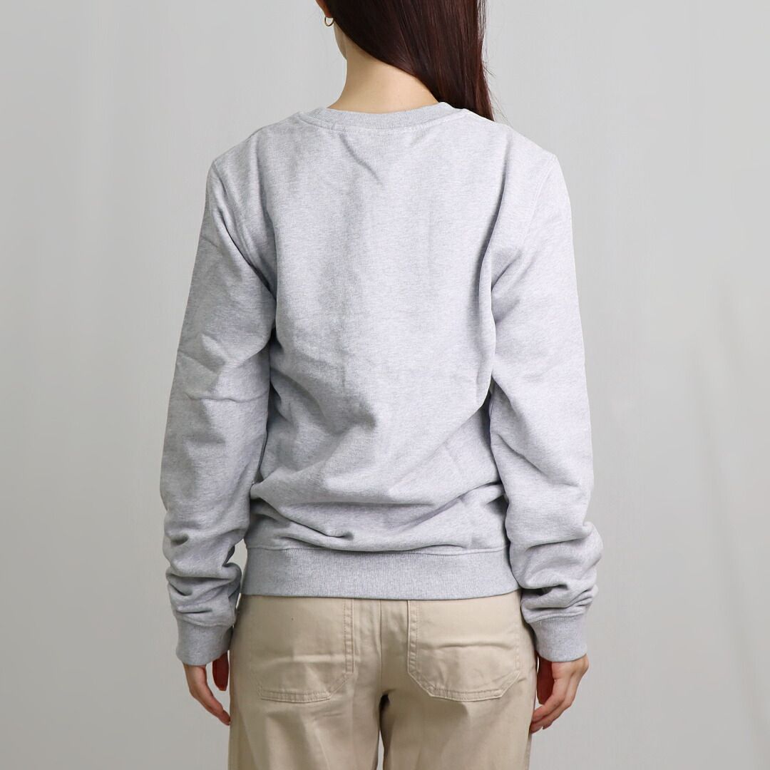 メゾンキツネ MAISON KITSUNE レディース トレーナー フォックスヘッド FOX HEAD PATCH LW00302KM0001 P476 NAVY