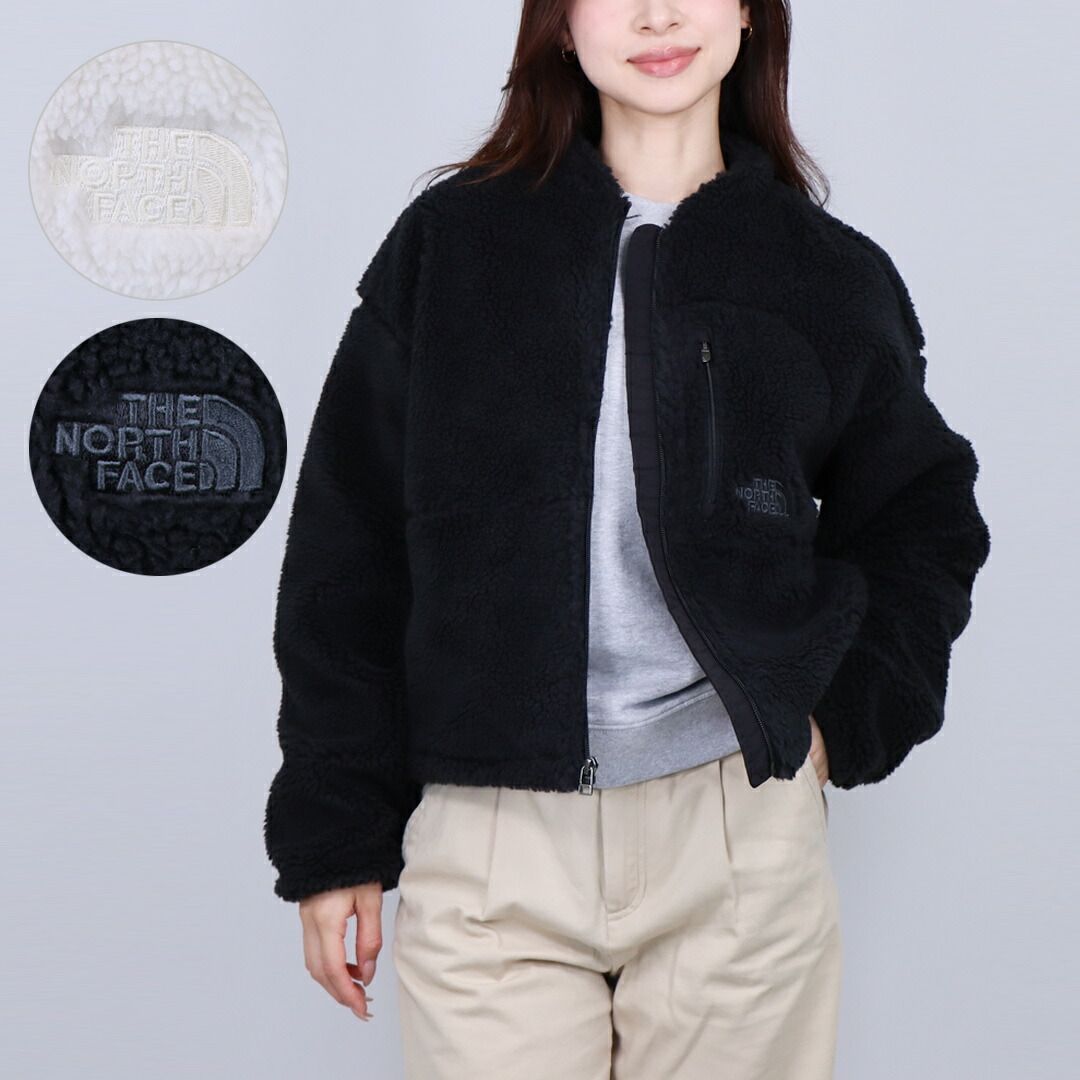 ノースフェイス THE NORTH FACE レディース フリースジャケット ボアジャケット W EXTREME PILE 2 FZ JACKET NF0A88ZB JK31 TNF BLACK