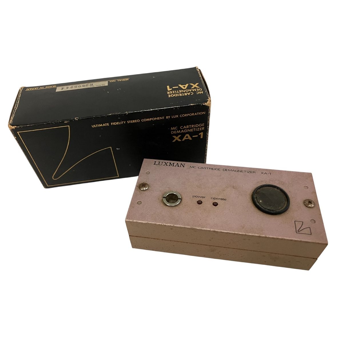 LUXMAN XA-1 MCカートリッジ用 消磁器 オーディオ 音響機器 ジャンク B10586372