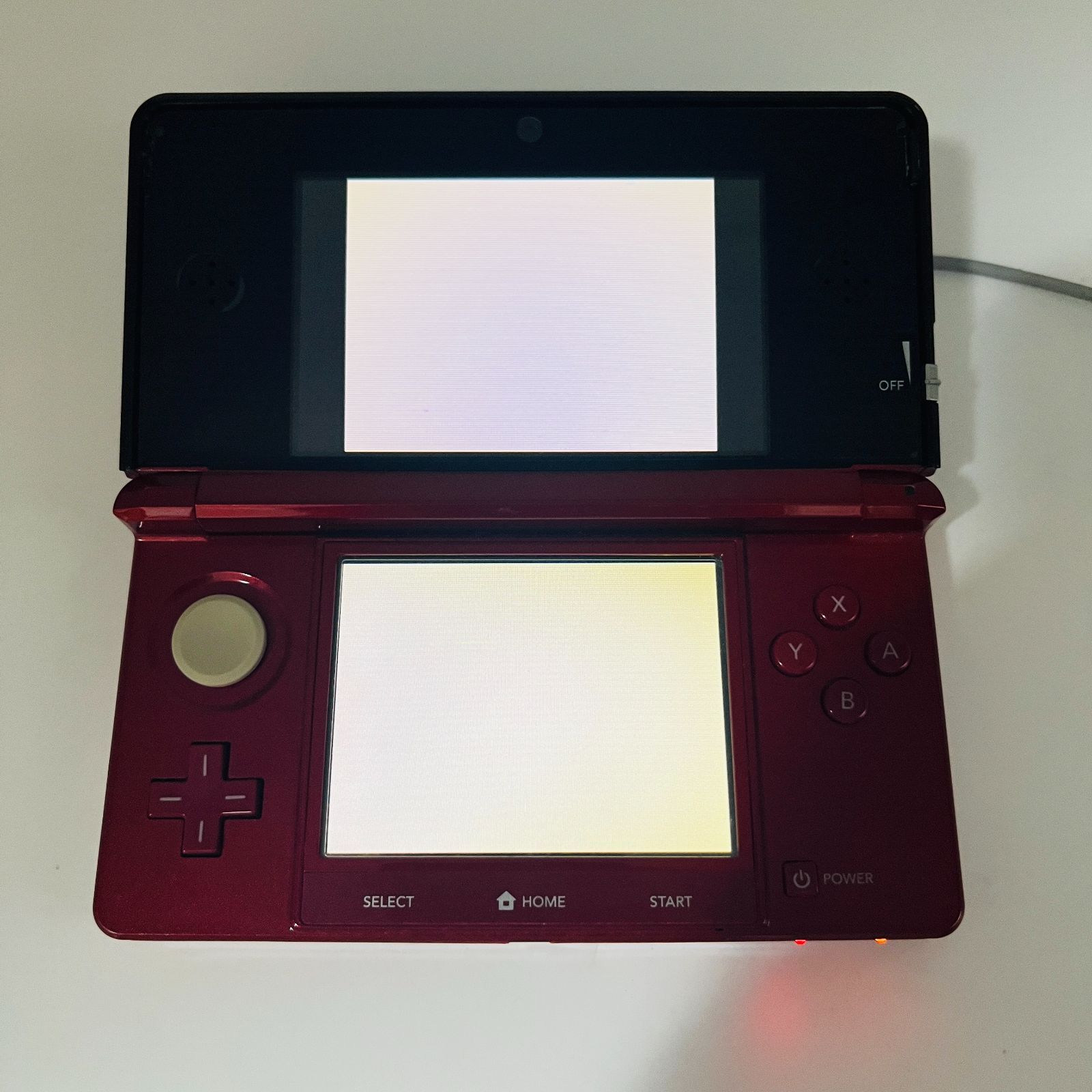 ニンテンドー3DS フレアレッド (CTR-S-RAAA) - メルカリ