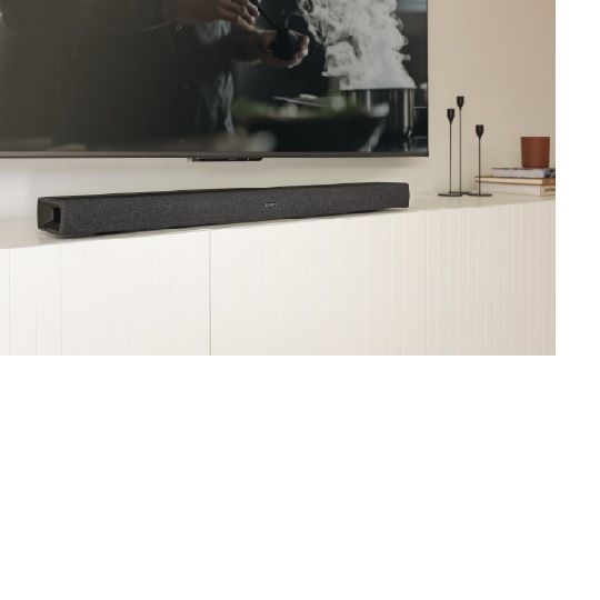 04172 DENONデュアルサブウーハー内蔵サウンドバー DHTS217K ブラック