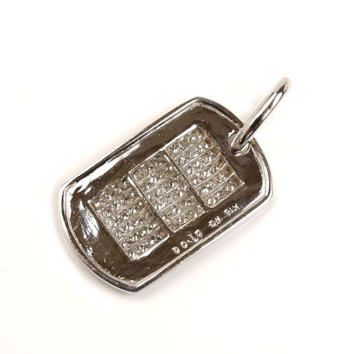 K 18 WG ホワイトゴールド ダイヤ ペンダントトップ ダイヤモンド1.00 ct 4.6 g レディース