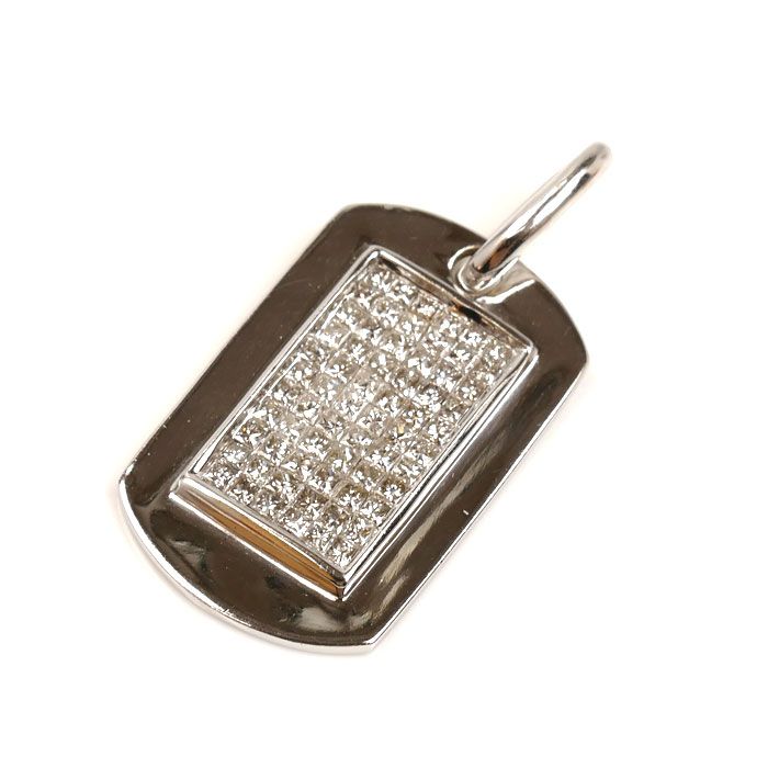 K 18 WG ホワイトゴールド ダイヤ ペンダントトップ ダイヤモンド1 00 ct 4 6 g レディース