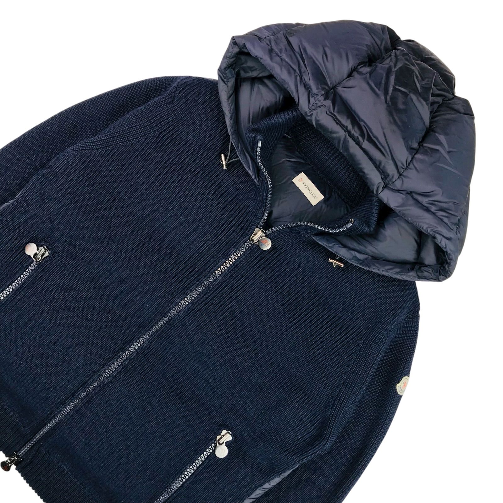 MONCLER(モンクレール) / CARDIGAN TRICOT/C-TIND-22-33637/ニット切替