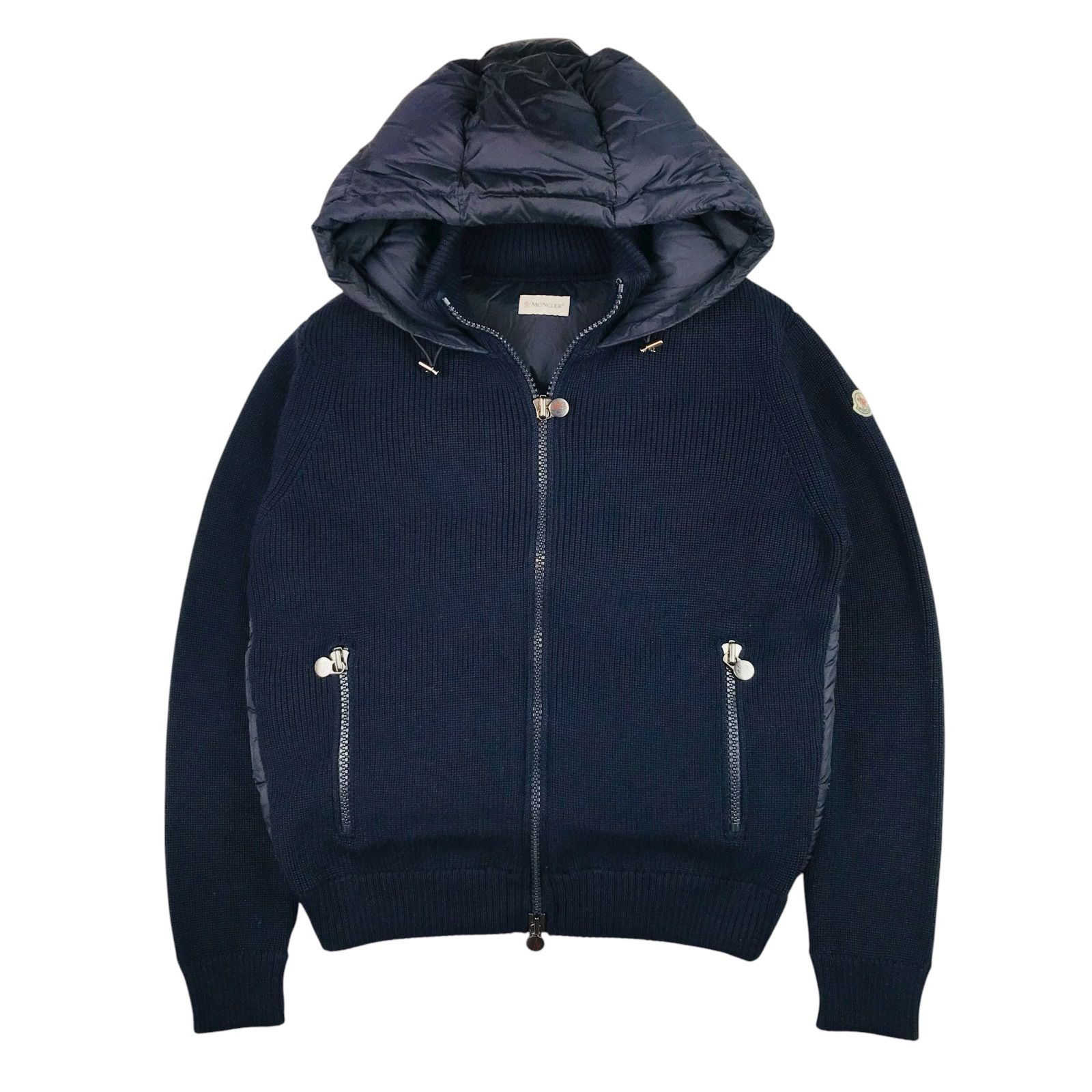 美品☆MONCLER・モンクレール MAGLIONE TRICOT CARDIGAN メンズ